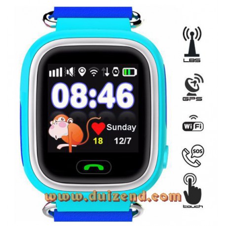 bron zelf Rijk Gps horloge armband voor kind Touch telefoon tracker kinderen SOS